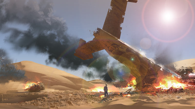 Illustration for article titled Uncharted's Art Director Can Also Draw Cool Spaceships